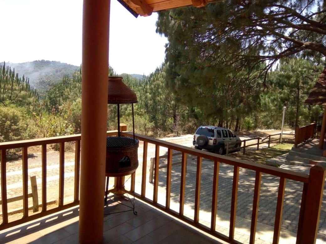 Villa Cabanas Del Bosque Mazamitla Exterior foto